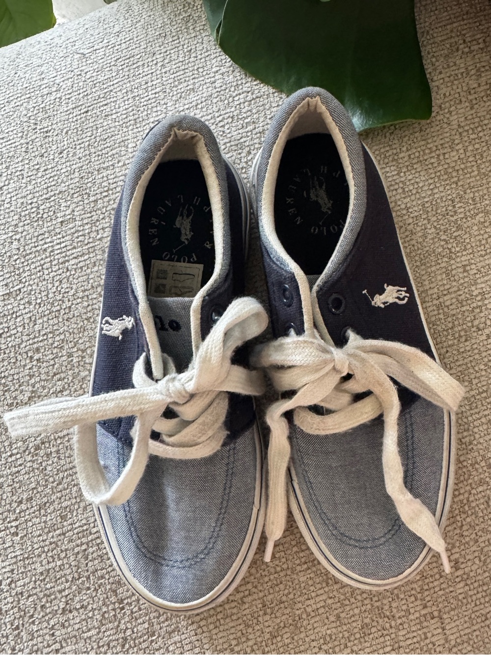 Polo by Ralph Lauren Navy and blue Kids Sneakers